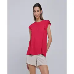 OSTU - Blusa Para Mujer Marca En Color Rojo #40121017