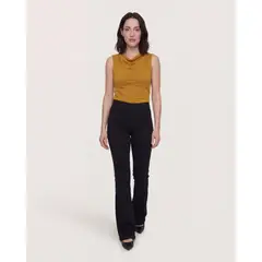 OSTU - Camiseta Para Mujer Manga Sisa Marca Mostaza #40097966