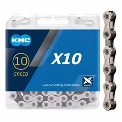 KMC - Cadenilla X10 Bicicleta 10 Velocidades Ruta Montaña 116 Links