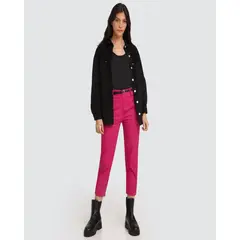 OSTU - Pantalon Mujer Chino Morado Algodón 40070345-4860