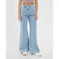 OSTU - Jean Para Mujer Wide-Leg Marca Color Azul #40160593