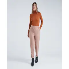 OSTU - Pantalon Mujer Café Poliéster 40070507-80345