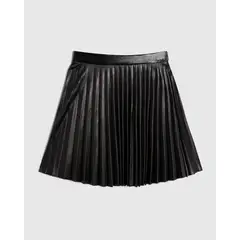 OSTU - Falda Para Niña Corta Color Negro #90140022