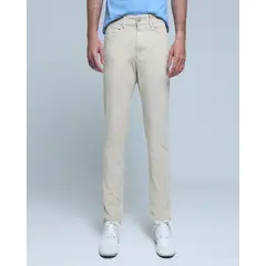 OSTU - Pantalon para Hombre marca color Caqui en Algodón #6007