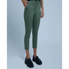 OSTU - Pantalon para Mujer marca color Verde en Algodón #4007