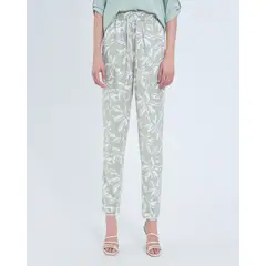 OSTU - Pantalón Para Mujer Jogger Marca Color Verde #40070770