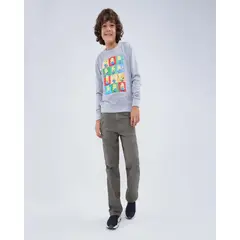 OSTU - Jean De Infantil Niño Marca En Color Verde #80160076