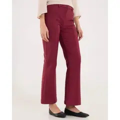 OSTU - Pantalón Para Mujer Moda Marca Color Vino #40070829