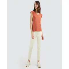 OSTU - Pantalon Mujer Café Algodón 40070311-8894