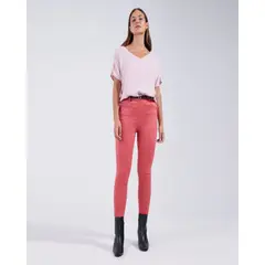 OSTU - Pantalon Mujer Chino Rosado Algodón 40070484-3692