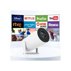 AMERICAN GENERICS - Proyector Smart HY300 Android 11 WiFi Bluetooth HD