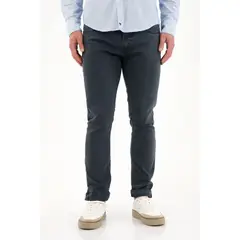 TENNIS - Pantalón en denim azul para hombre