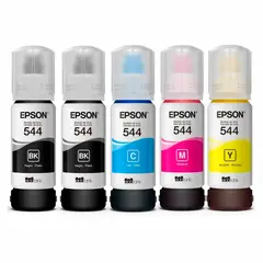 EPSON - Tinta 544 impresoras Ecotank L1110 L1250 L3110 L3160 L3210 L3250 L3260 L5190 L5290 L5590