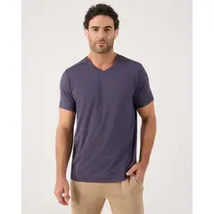 PATPRIMO - Camiseta Para Hombre Manga Corta Morado #44090861