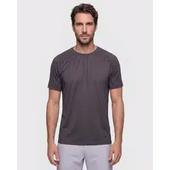 PATPRIMO - Camiseta Para Hombre Manga Corta Gris #44090909