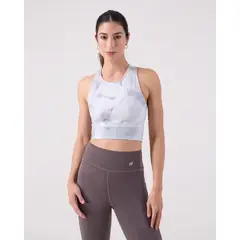 PATPRIMO - Top Deportivo Para Mujer Blanco
