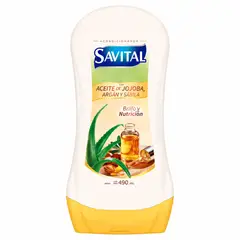 SAVITAL - Acondicionador Nutrición y Brillo Aceite de Jojoba