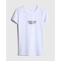 PATPRIMO - Camiseta Para Mujer Manga Corta Blanco #30093436