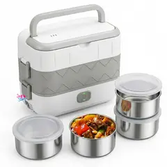 JAYSTORE - Lonchera Electrica Portatil Portacomida Calienta Alimentos