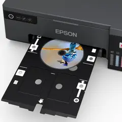 EPSON - Impresora Fotográfica EcoTank L8050 Tanque 6 Colores WiFi CD/DVD PVC 5760x1440
