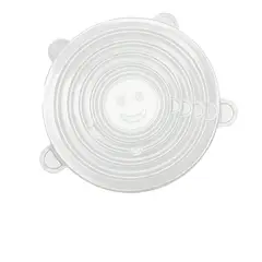 DAYOSHOP - Set 6 Tapas De Silicona Elásticas Reutilizables Multiusos