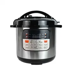 GENERICO - Olla Presión Eléctrica Digital 6 Litros Multifuncional 1000W
