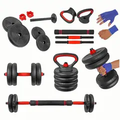 WONDER SPORT - Kit de Mancuernas Funcionales 15 Kilos Sport