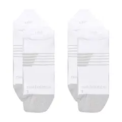 NEW BALANCE - Medias Deportivas Original Tab 2-P Blanco Unisex