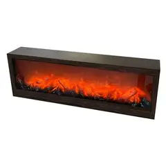 GENERICO - Lámpara Simulador Chimenea Rectangular Con Led, Decoración Del Hogar