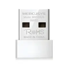 MERCUSYS - Adaptador USB Nano MW150US N150 150Mbps