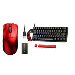 REDRAGON - Combo Esports 8.0 Hz Teclado K617 + Mouse Eweadn 8k