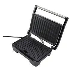 GENERICO - Parrilla Eléctrica Grill 1000W Antiadherente Para Asar