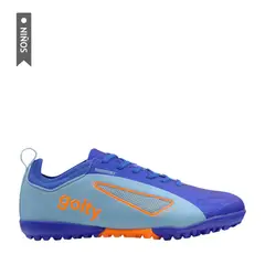 GOLTY - Zapatilla Turf Velozion Formacion Niño-AzulAzul