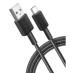ANKER - Cable Usb-c 322 1.8m Negro 15w Data Carga