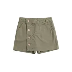 BIGBOYS - Falda Short Verde Niña