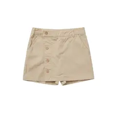 BIGBOYS - Falda Short Beige Niña - Talla 16