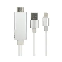 GENERICO - Cable Lightning a HDMI Full HD 1080p
