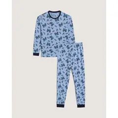 OSTU - Pijama Infantil Niño M/L P/L Marca Azul #80040112