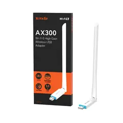 TENDA - Adaptador WiFi U2 AX300 2.4GHz USB