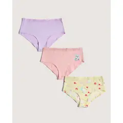 OSTU - Ropa Interior De Niña Panty Color Pack X3 #90180055