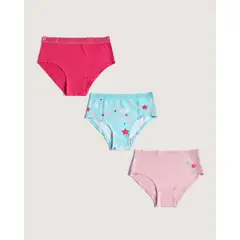 OSTU - Ropa Interior De Niña Panty Color Pack X3 #90180053