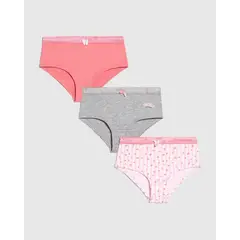 OSTU - Ropa Interior Para Niña Marca Color Pack X3 #90180067