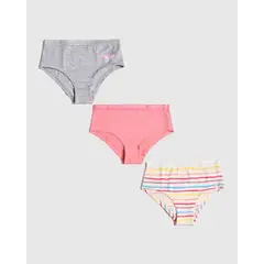 OSTU - Ropa Interior De Infantil Niña Marca Pack X3 #90180044