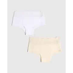 OSTU - Panty X2 De Mujer Cachetero Marca Blanco #40800105