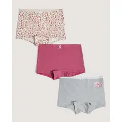 OSTU - Ropa Interior X3 Infantil Niña Boxer Surtido #90180093