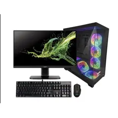 POWER GROUP - PC Gamer Ryzen 7 8700F - RTX 3050 6GB - 16GB RAM - SSD 512GB - Monitor 23” Full HD
