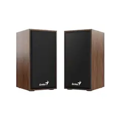 GENIUS - Parlantes SP-HF180 USB 6W Estéreo de Madera