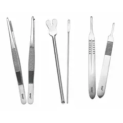GMD - Kit De Disección X 9 Piezas + Almohadilla De Practica