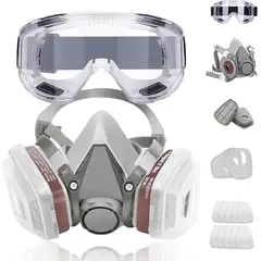 GENERICO - Máscara Protección Respiratoria Con Filtros