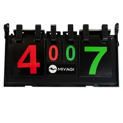 MIYAGI - Marcador De Resultados 30 Puntos En Plástico RE01-1